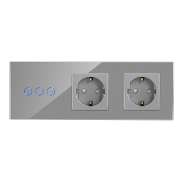 WiFi Dimmer Switch with Double German Sockets