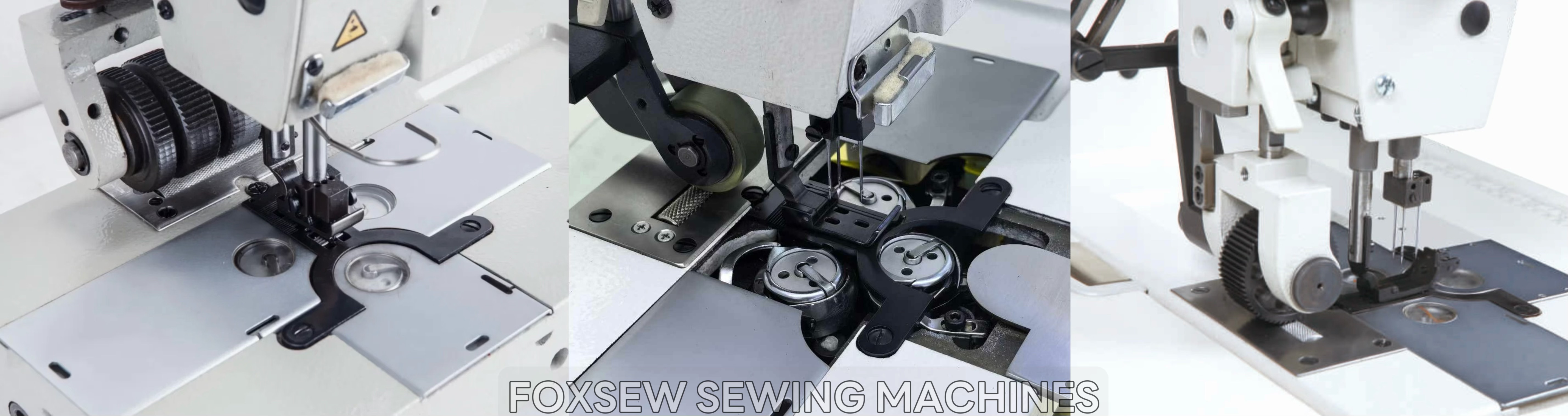 Three Needle Lockstitch Sewing Machine with P