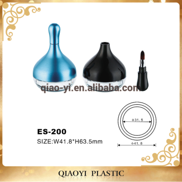 hot sale empty plastic compact eyeshadow tube for cosmetic empty packaging