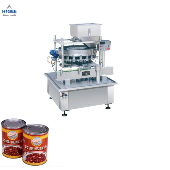 Canned Kidney Beans Production Line: Filling, Seaming, and Labeling Machine