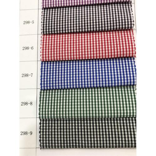 T/C Plaine Plaid and Stripe Fabric