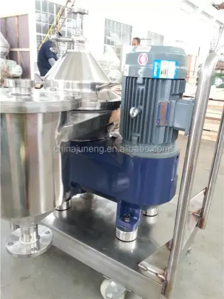 Full Automatic Disc Stack Milk Cream Separator Dairy Machine
