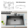 33-inch inodonha muWorkstation One Lowl Bitchen Sink