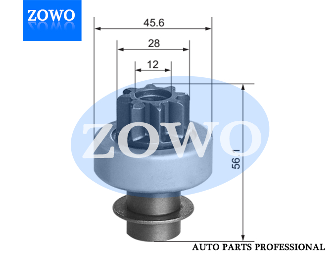 54 8306 Starter Bendix 8t Mitsubishi