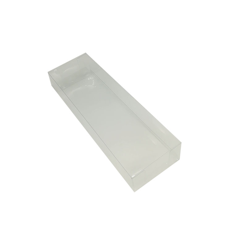 Crystal hard PVC small clear plastic box