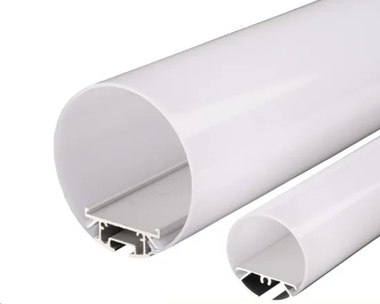 30mm Round Linear LED Lamp Housing Kit - Aluminum Groove Diameter