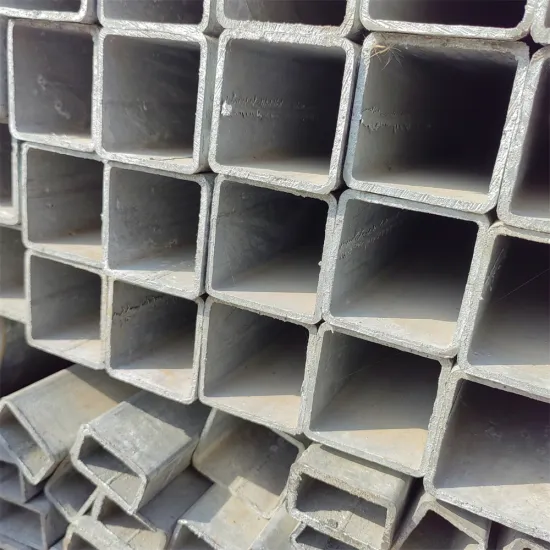 Q195 Hot-dipped Galvanized Steel square Pipes