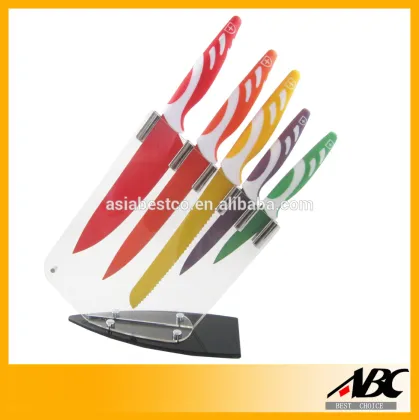 Acrylic Block Non Stick Kitchen Knives Wholesale The Kitchen Knives