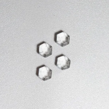 Natural Topaz Loose Stone White Topaz Hexagon Cut