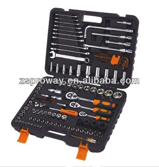 120pcs Metric&SAE professional socket set and bit set