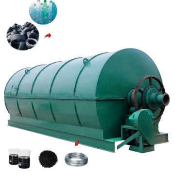 Complete Rubber Pyrolysis Machinery: Batch Waste Tyre to Oil Conversion Plant