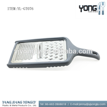 stainless steel cheese ginger vegetable grater With non-slip comfort handle