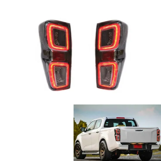 Pickup 4x4 Car Accessories LED Rear Lights Tail Lamp for DMax 2020