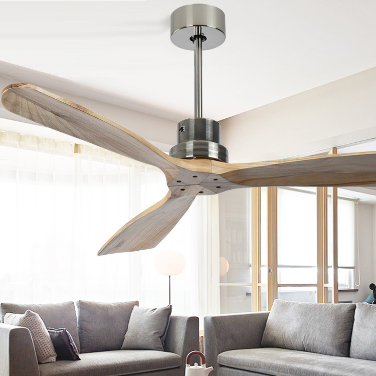 Wooden Decorative Ceiling FansofApplication Low Profile Ceiling Fan