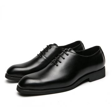 Men's Genuine Leather Patent Oxford Dress Shoes