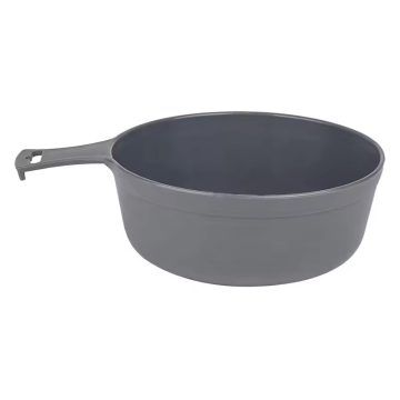 Leichte farbenfrohe Plastikschüssel -Set für Picknicks und Camping