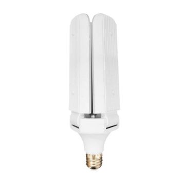 Super luminosità: lampadina a LED pieghevole a 39 W a risparmio energetico con design a 3 ventole