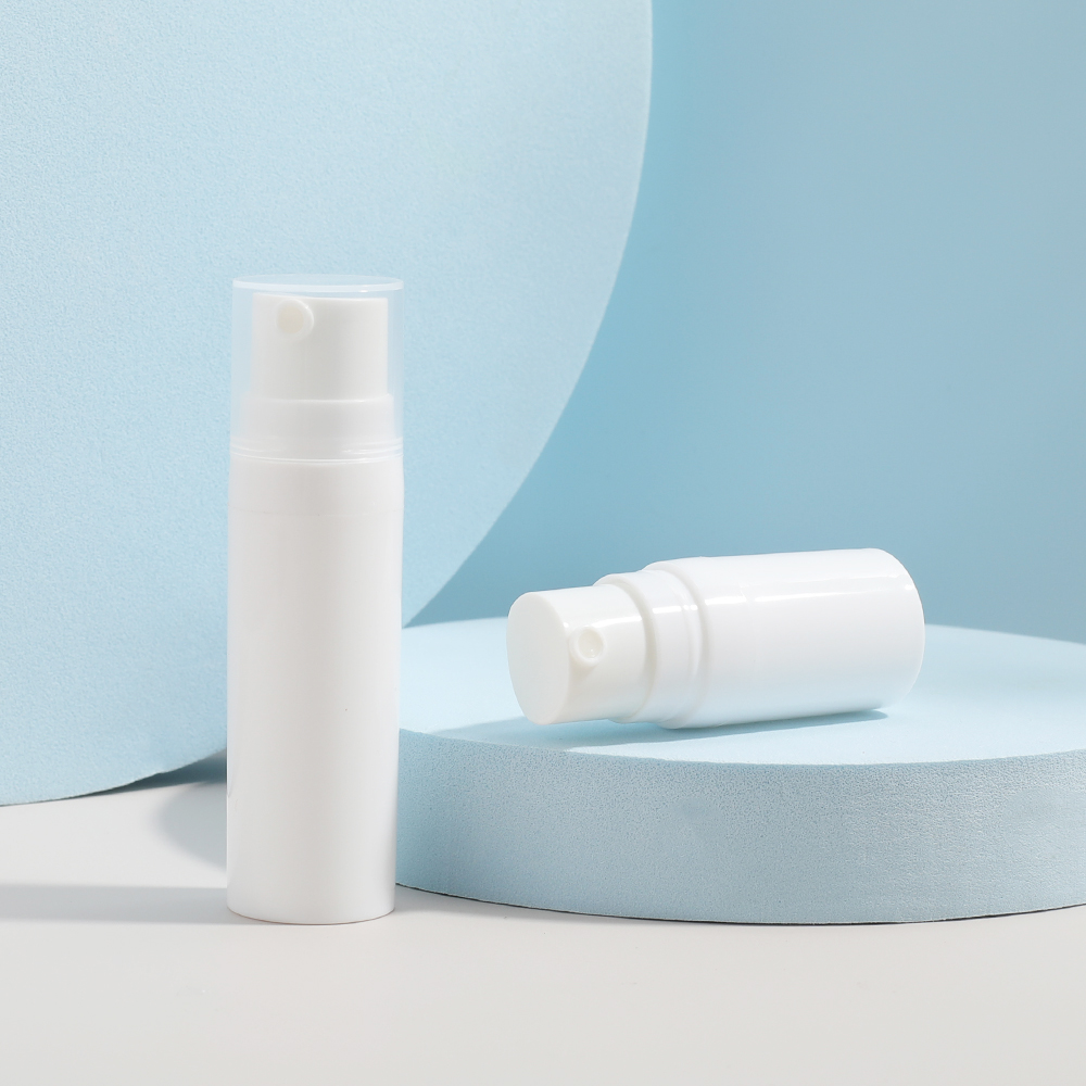 Customized White Color Airless Spray Lotion Bottles