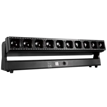 Chinese Direct Long Strip 10x60W LED Matrix Light 4-in-1 RGBW Stage Light with Flash Beam and Focusing Moving Head