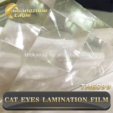 Non Residue Pe Plastic Pvc Self Adhesive Cold Lamination Film