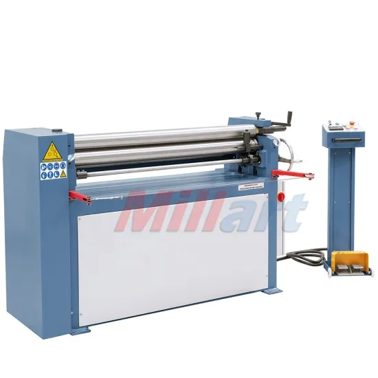 ESR-2.5x1300: High-Strength Electric Sheet Metal Rolling Machine with 3 Steel Rolls