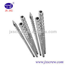 PVC/TPR/EVA ဖိနပ်ပြုလုပ်သည့်စက်အတွက် ပလပ်စတစ်ထိုးသွင်းဝက်အူနှင့်စည်