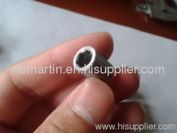 Round Nut,outer Diameter 11, Inner Diameter 7.5mm,material c1010,plain Finish 