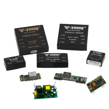 5W Encapsulated PCB Mount Power Supplies, Isolated DC-DC 24-5V, Automatic Recovery, Mini Dimension
