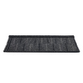 Black gray shingle fireproof waterproof metal tile