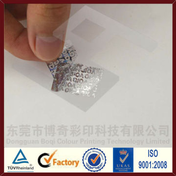 China Newly Warranty VOID Stickers