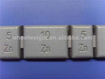 zinc adhesive wheel weights