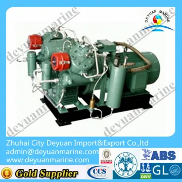 Marine air cooling piston type air compressor