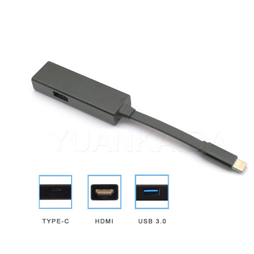USB C to HDMI HUB With Recharging
