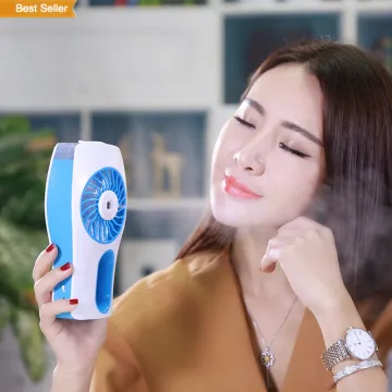 Handheld Battery Operated Desk Personal Mini Mist Fan