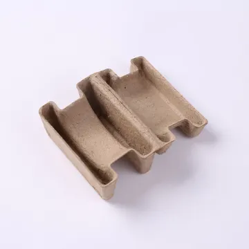 D483-Eco-friendly Biodegradable Pulp Molded Packaging Insert