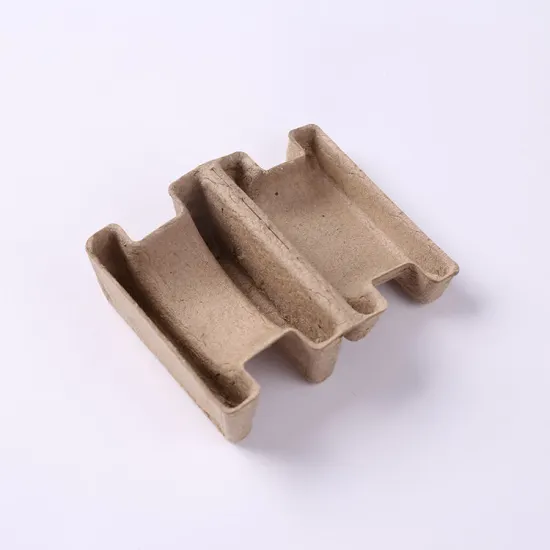D483-Eco-friendly Biodegradable Pulp Molded Packaging Insert
