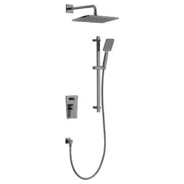 Shower set for concealed installation