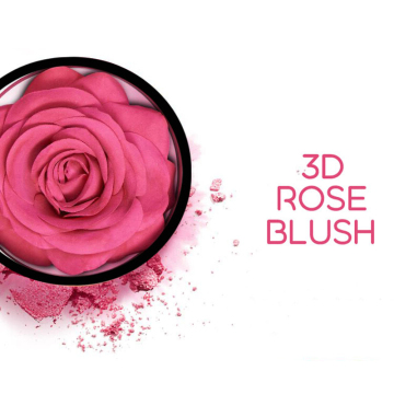 Wholesale Custom Logo Private Label 3D Rose Petal Blush Highlighter Manufacturer