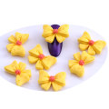 Black Red Yellow Pink Color Resin Bowknot Flatback Diy Hair Bow Embellishment Jewelry Making Center
