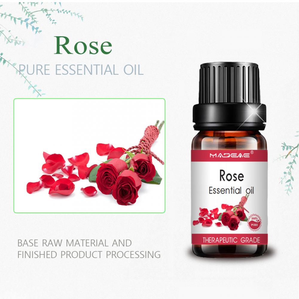 óleo essencial de rosa búlgara natural 10 ml de óleo essencial