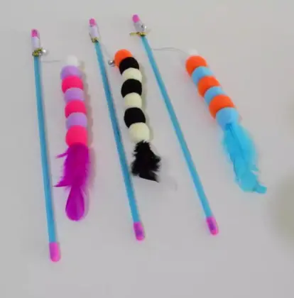 Blue Cat Teaser Toy - Hot Selling Pet Accessory