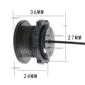 12V 자동차 보트 오토바이 LED 듀얼 라운드 디지털