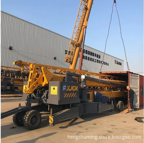 New Condition 3 Tons Construction Tower Crane Components: Gearbox and Pump for Overseas Building Projects in Philippines