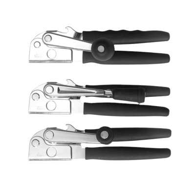 2023 Heavy Duty Commercial Can Opener with Ergonomic Cushioned Crank Handle