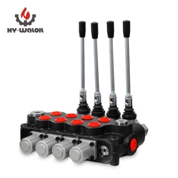 Monoblock Hydraulic Distributor Directional Valve 4P120