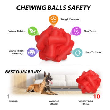 Dog Balls For Outdoors Training Fetch Game
