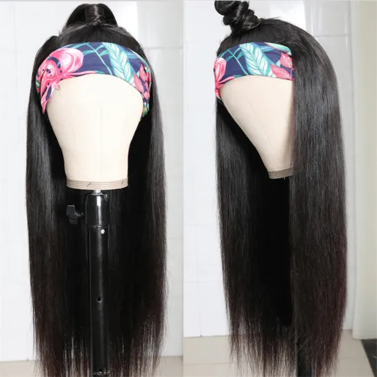 Headband lace wig headband wig human hair colored honey blonde headband wig human hair