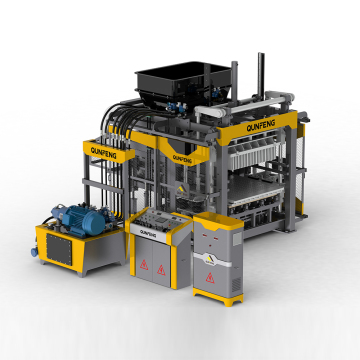 QFT15-20 Concrete Block Machine: Hollow Block Making Machinery