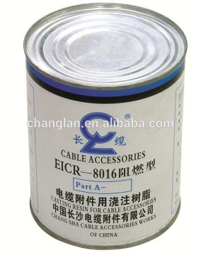 Cable joint Polyester cast resin