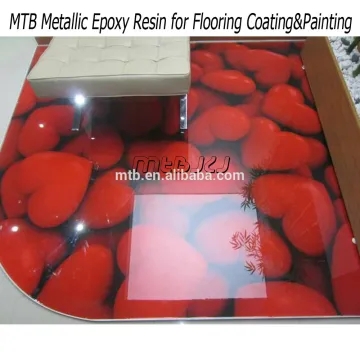 Hard Clear Epoxy Resin for 3D Floor Coating